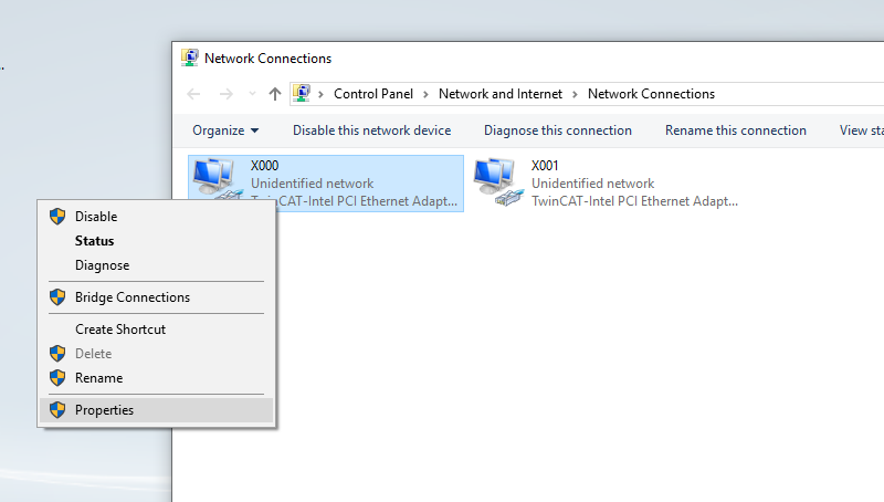 Configuring x000 interface