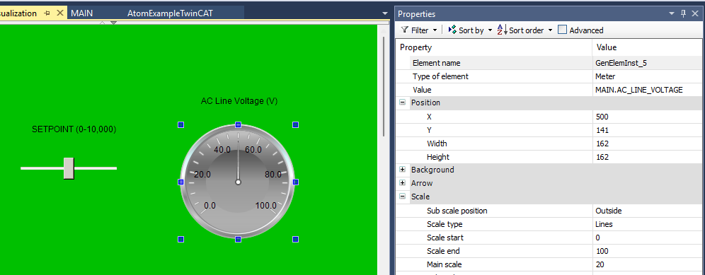 Selecting variable for component 2