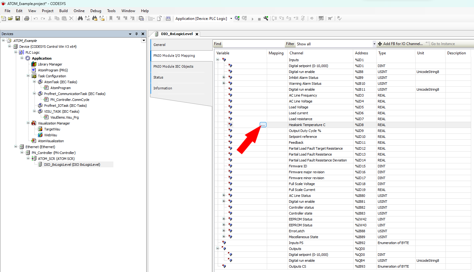 Ladder mapping step 1