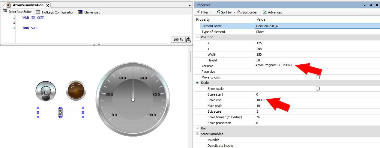Visualization config step 3
