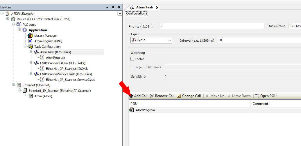Structured text example step 6